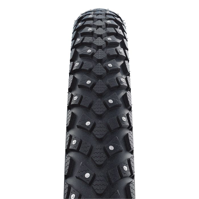 Schwalbe marathon winter plus - cablato - winter - smartguard - 26x2.00 - nero + reflex