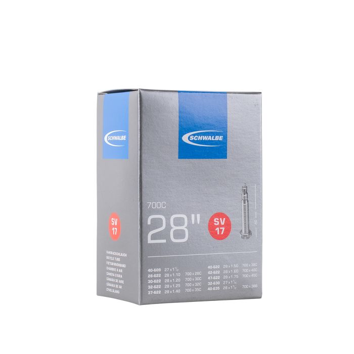 SCHWALBE TUBE INTERNO 27 28 X 1.10 1,75 (28 47-609 635) FV 40 mm
