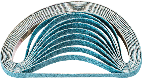 Nastro abrasivo Pferd 10x330mm blu z60