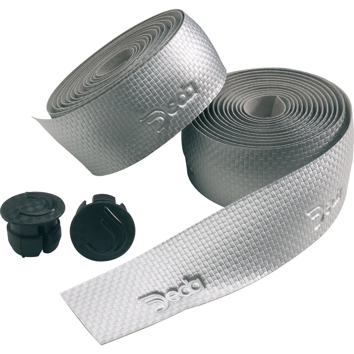 Deda manubrio in carbonio speciale look argento