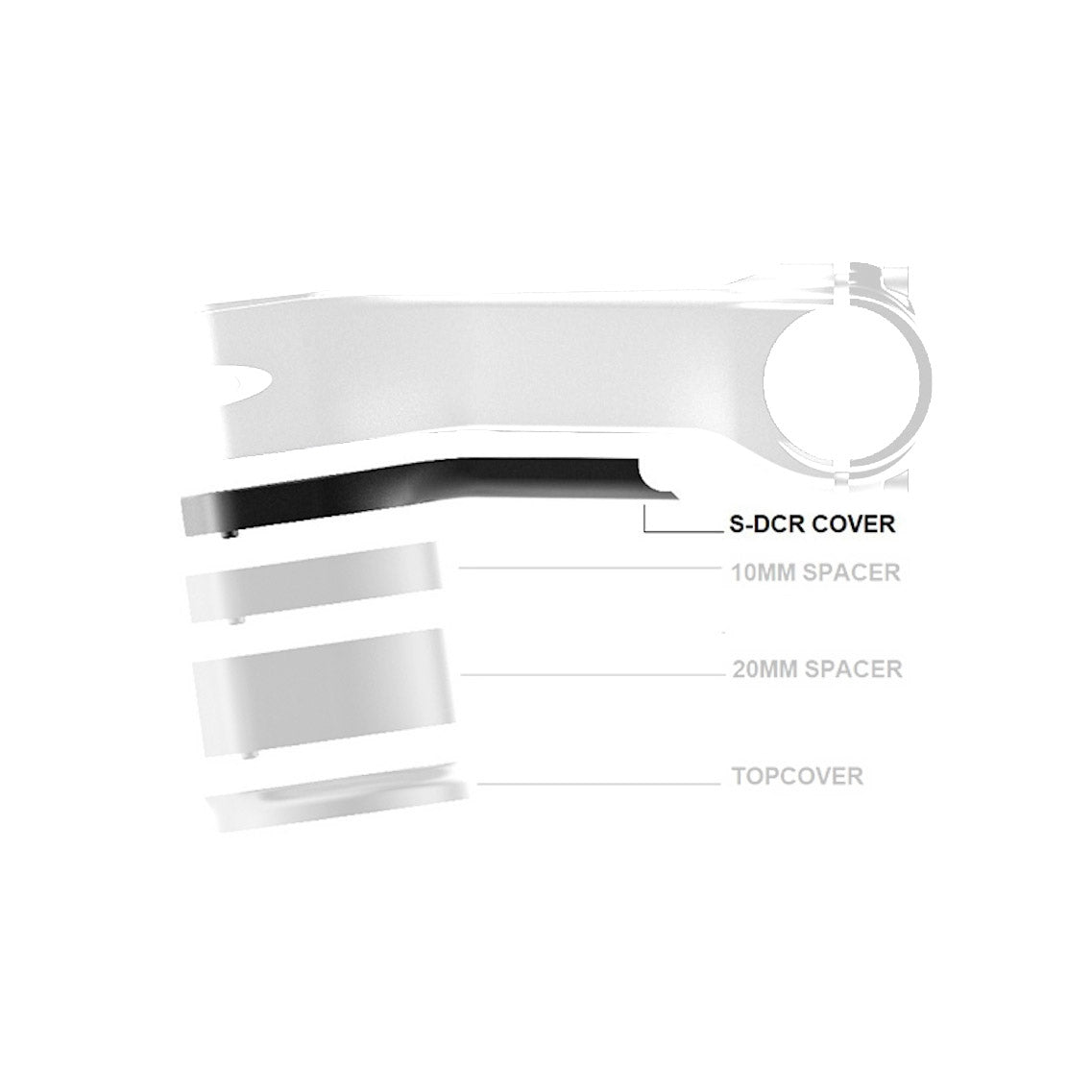 Dedacciai Cover Superbox 110 mm Nylon Black