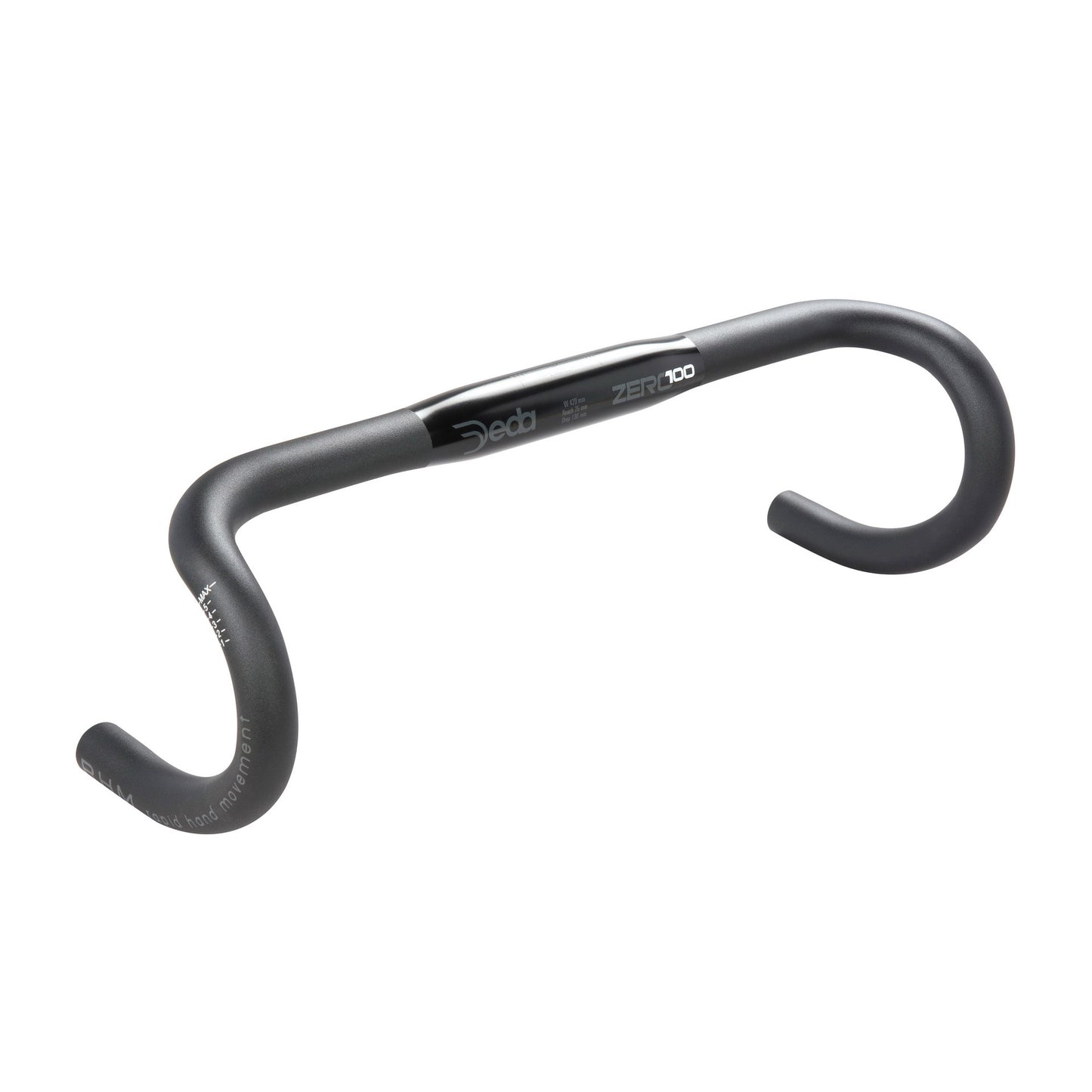 DEDA STERGE BEGGE ZERO100 RHM 38 cm Alluminio Bob