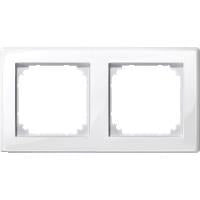 Merten m-smart funda marco 2 vías blanco polar