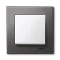 Merten interruptor basculante serie blanco polar