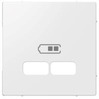 Merten piastra centrale USB 2-V bianco polare