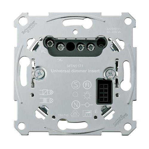 Inserto dimmer touch universale Merten a 1 via