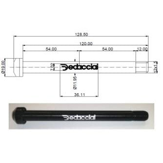 Eje del plan Dedacciai para M12 120 mm