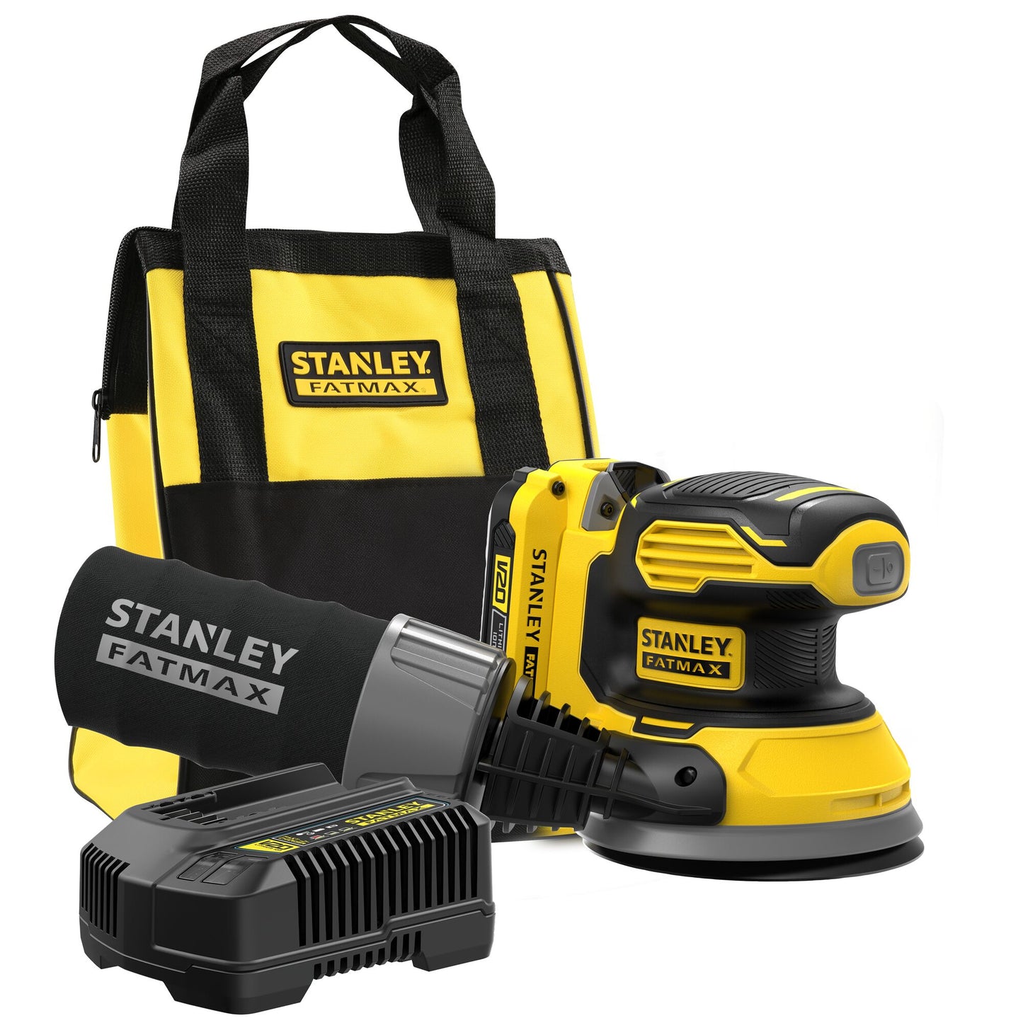 Stanley FATMAX V20 18V Levigatrice ad orbita casuale