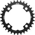 Leaf 36T 4-arm 96 Black Narrow Wide Alu