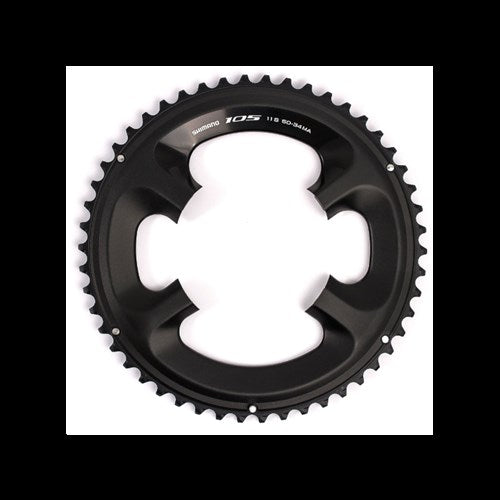 Ingranaggio Shimano 105 11V 50T Y1PH98090 FC-5800 nero