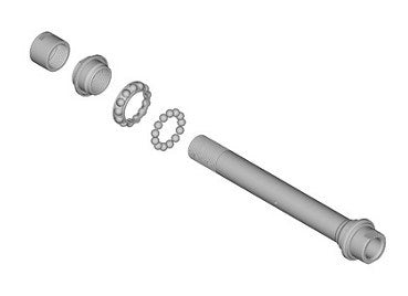 Shimano eje pasante trasero fh-m6010