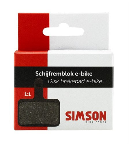 Pastillas de freno de disco Simson bicicleta eléctrica Shimano Tektro
