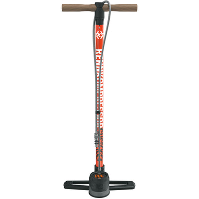 Pompa da pavimento Sks Rennkompressor sospensione 27,5 bar nero rosso