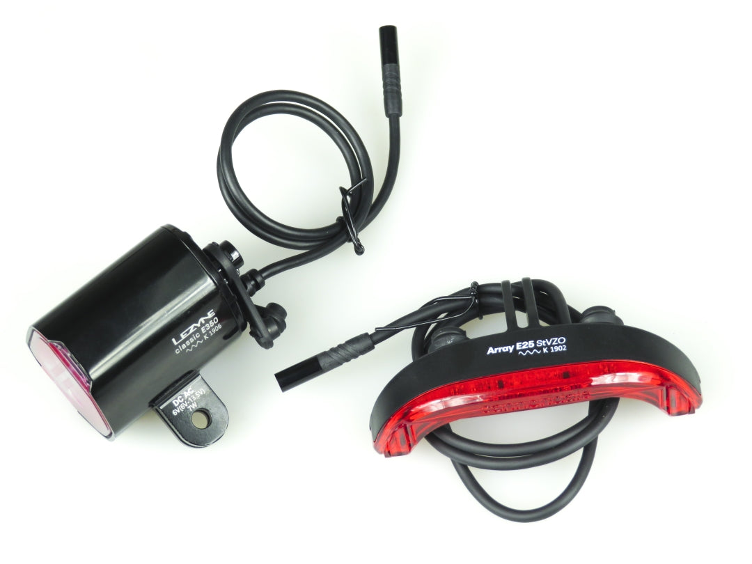 Lezyne classic 350 + allarme posteriore e25 stvzo