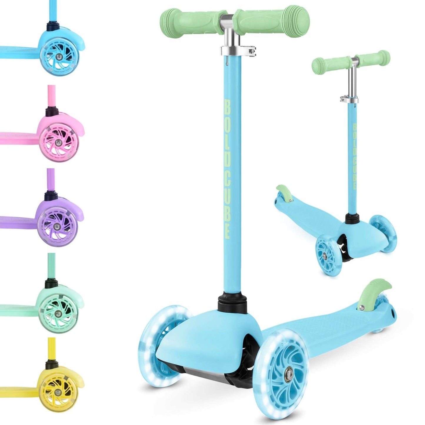 Monopattino a tre ruote Boldcube Teeny - blu