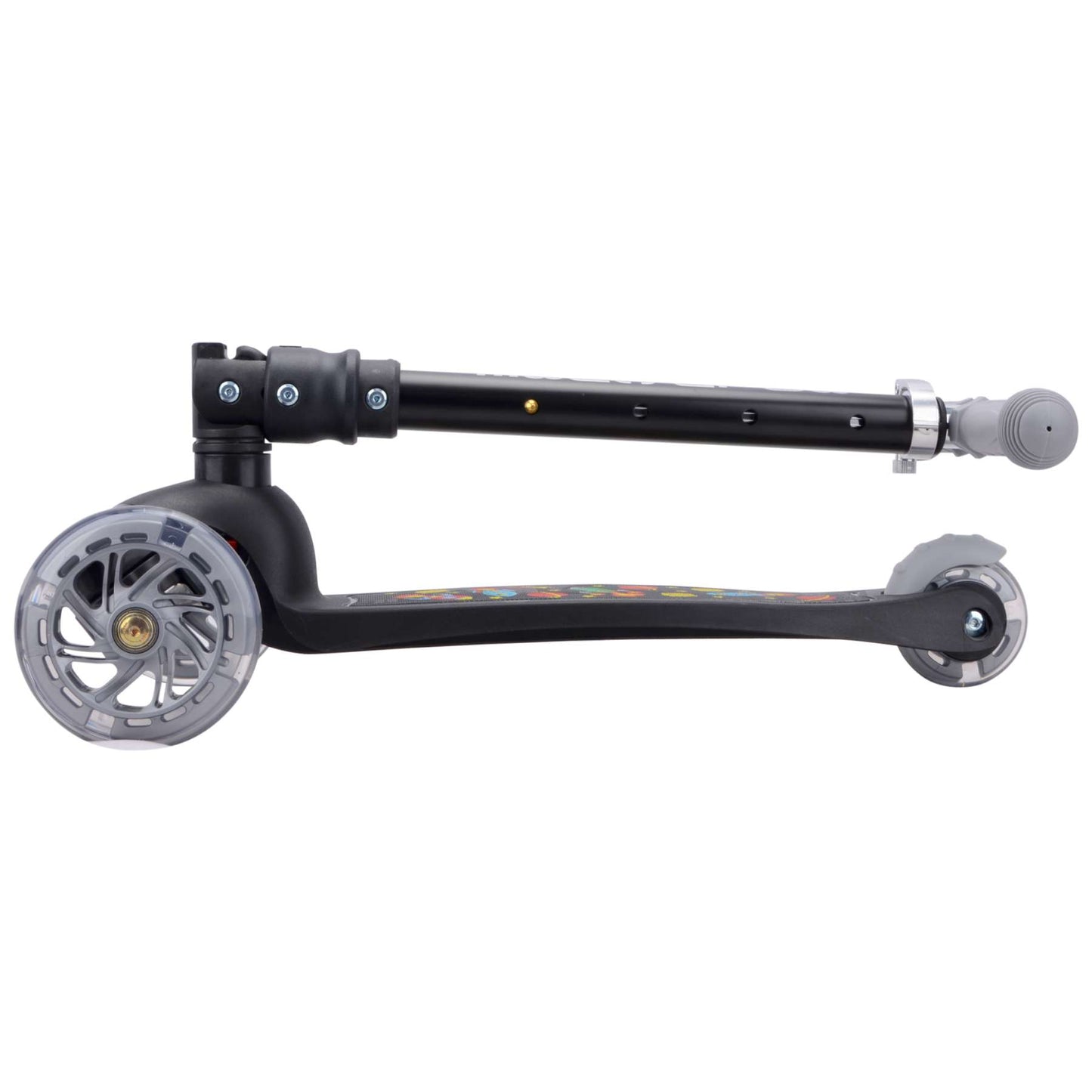 Monopattino a tre ruote Boldcube Teeny Fold - nero razzo