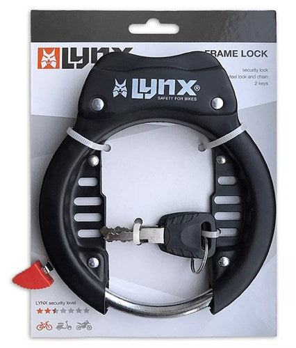 Lynx Ringslot - Ranura base para bicicletas (extra ancha) - negro