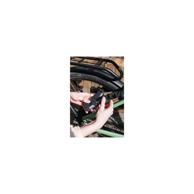 Abus de la cadena Lock Yardo Huella dactilar 7807FP 110 Negro