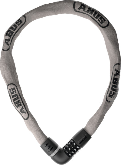 Abus candado de cadena code tresor 6807c 110 tec gris