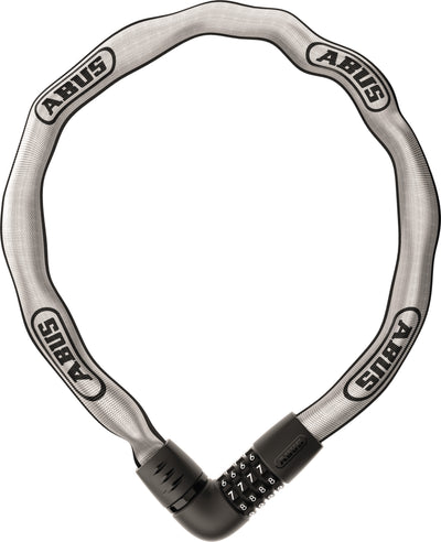 Candado de cadena abus code tresor 6807c 110 refelctive