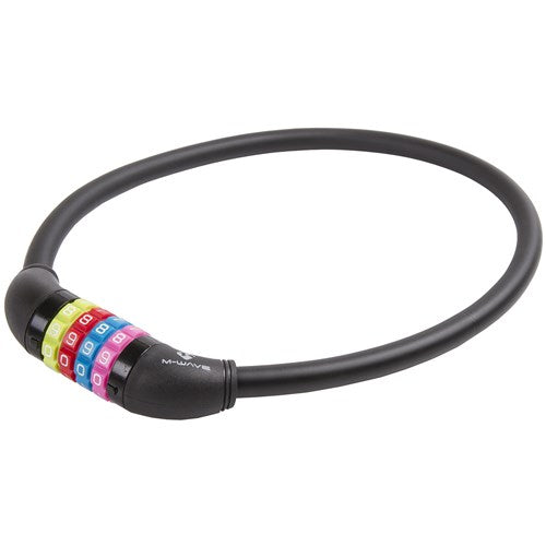 M-onda M-Wave Número de cable Silicona negra 65 cm12 mm