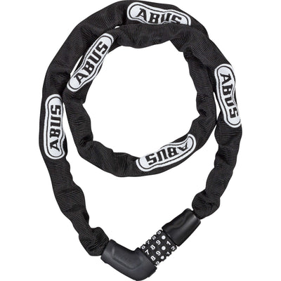 Bloqueo de la cadena de números de abus 5805C 75 Negro - 4 mm - 75 cm