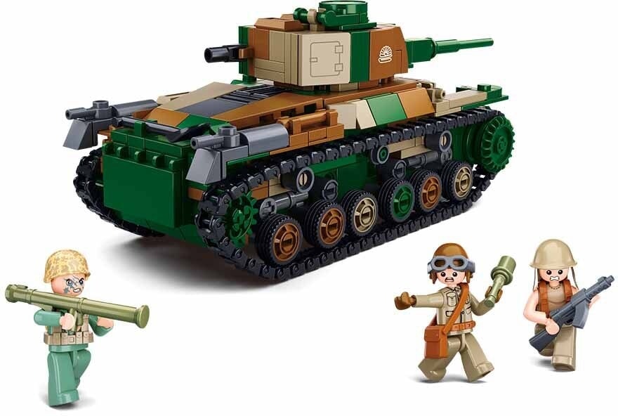 Carro armato medio tipo 97 dell'esercito Sluban (m38-b1107)