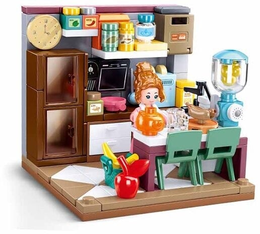 La cucina da sogno della ragazza Sluban (m38-b1016a)