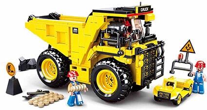Volquete de construcción Sluban (m38-b0806)