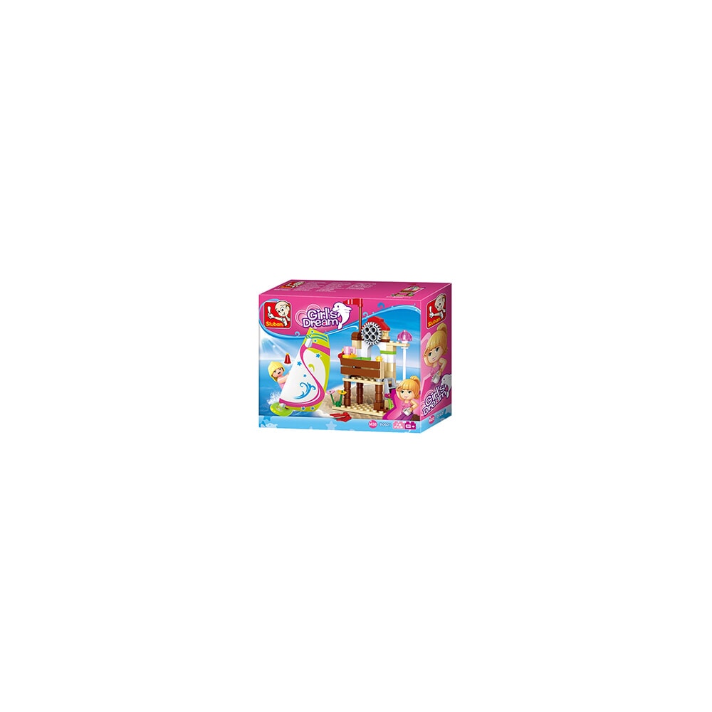 Sluban M38-B0601 Girls Dream Surf Beach 79 piezas