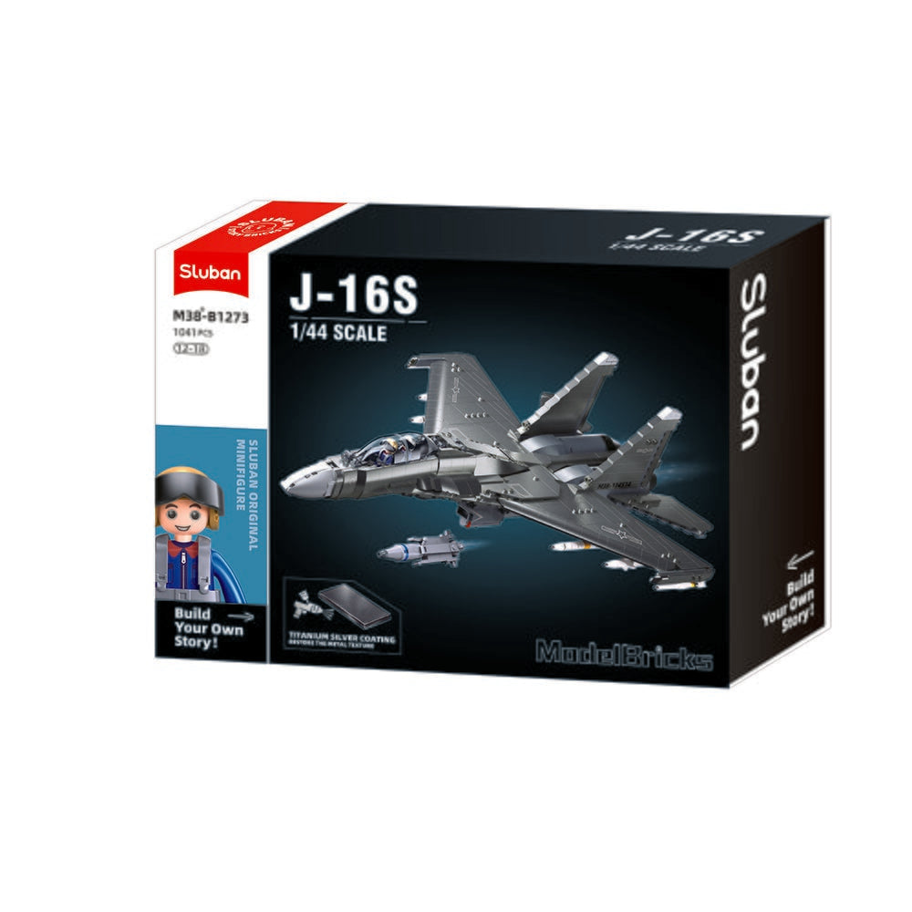 Portaerei Sluban modelbricks 1 44 j16 (m38-b1273)