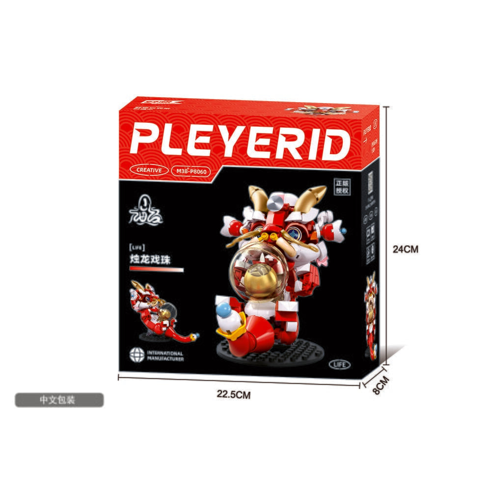 Sluban Pleyerid Clásico de las Montañas Mar Dragón Ardiente Pleyerid (M38-P8060)