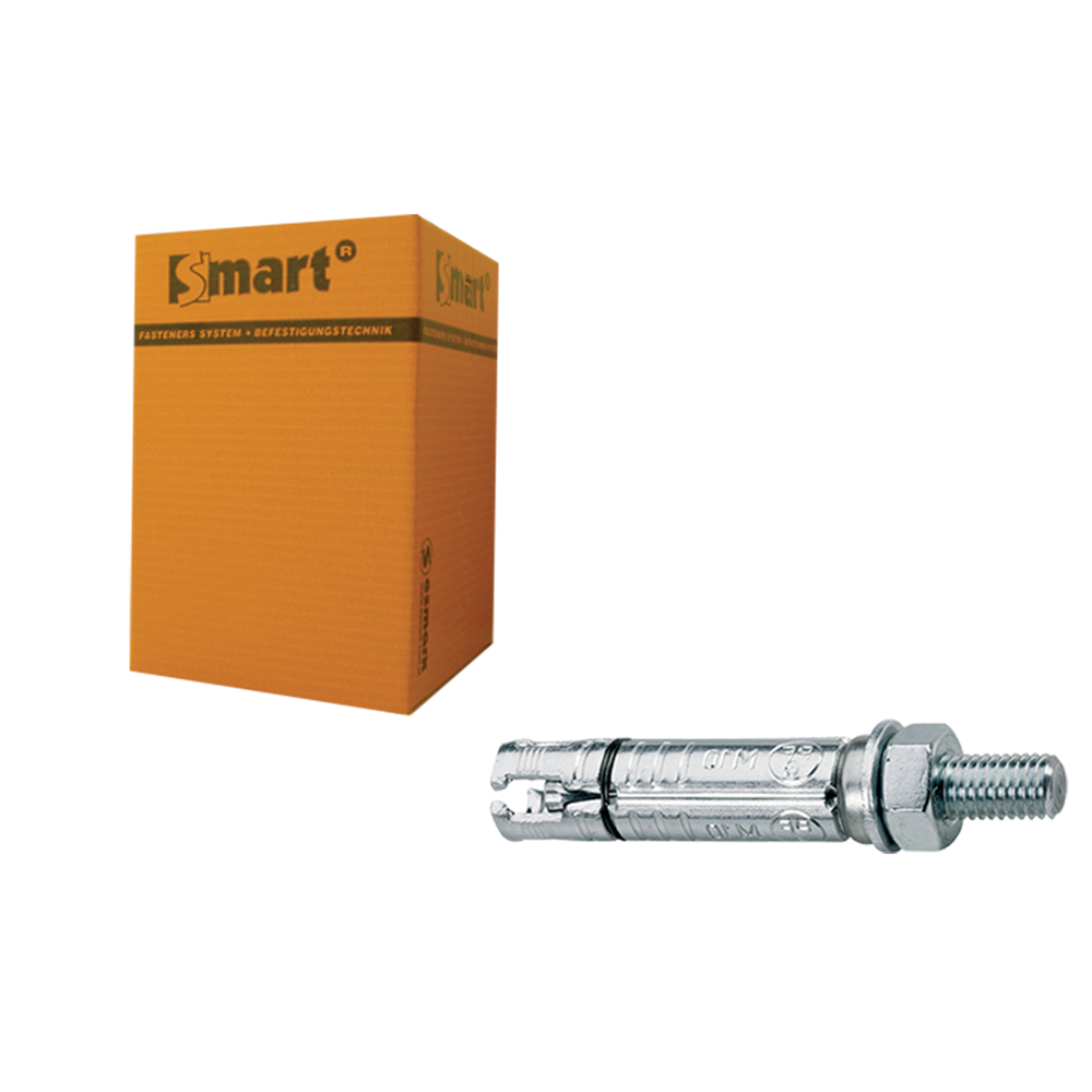 Pgb-europe smart | keilbout smart+ankerstang m10x20x90 zn | 25 st sm000k0011000903