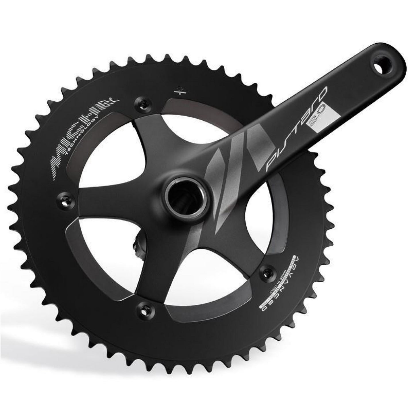 Miche Cranket Pistard 2.0 165 mm 52t negro
