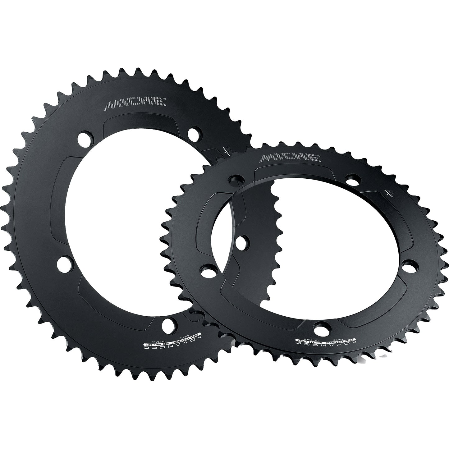 Miche Lea de encadenamiento 55t 1 8 Pista negra de pista avanzada 144