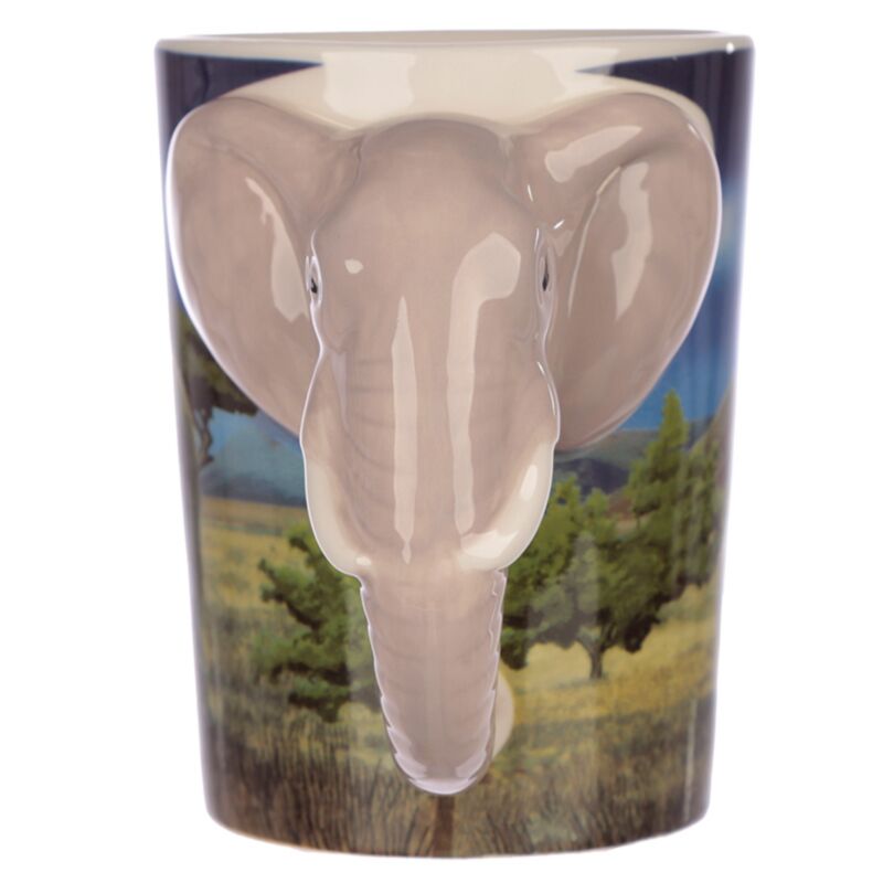 Elefante - tazza in manico formata