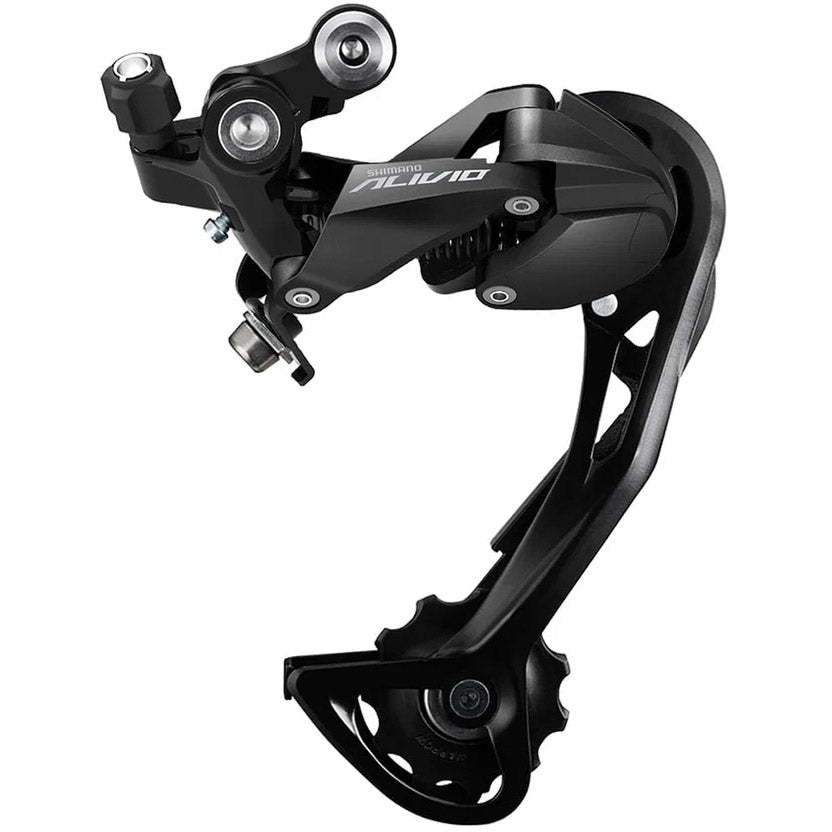 Deragliatore posteriore Shimano Alivio 9v gabbia lunga nero originale