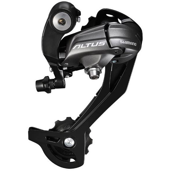 Deragliatore posteriore Shimano Altus 9v gabbia lunga nero originale