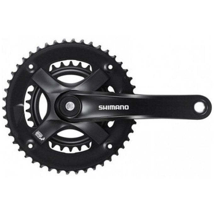 Torney de cigüeñal Shimano 6 7 8V 24 34 42t 175 mm negro