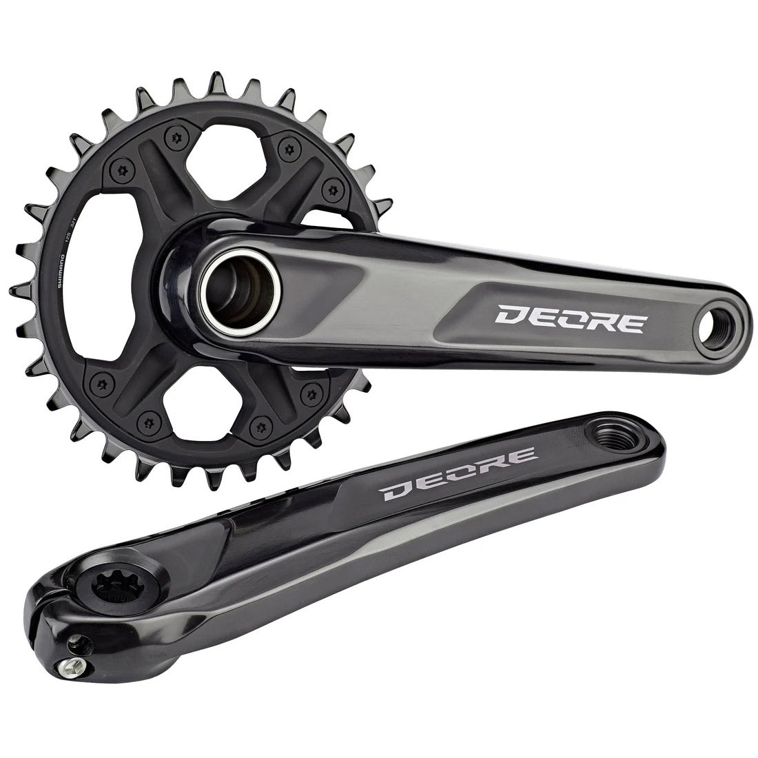 Guarnitura Shimano deore 12v 32t 175mm nera originale