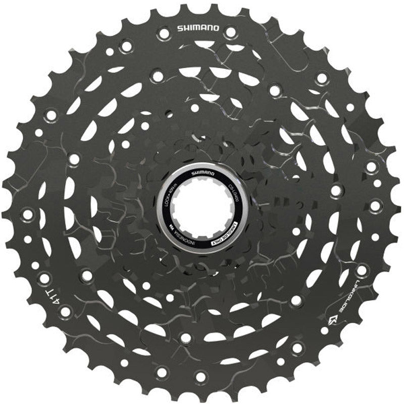 CUES DE CASSETE SHIMANO 9V 11-41T CS-LG400 NEGRO