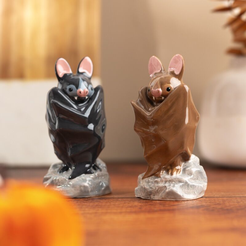Bat ceramica e set di sale