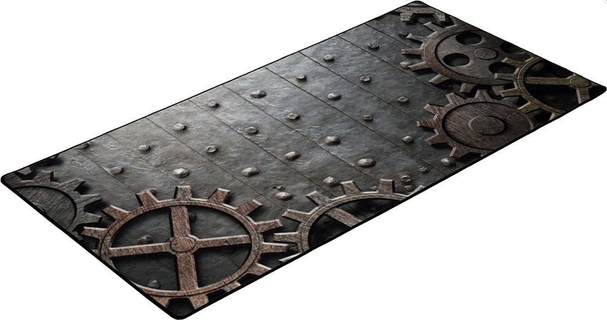 Alfombra de juego: engranajes oxidados 120x60 cm (01529)