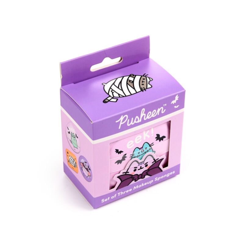 Pusheen el gato Halloween Set de 3 esponjas de maquillaje