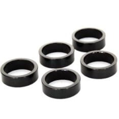 Bolsa Un anillo de llenado de cabeza de 5 bolas 1.1 8 espaciador de 10 m negro