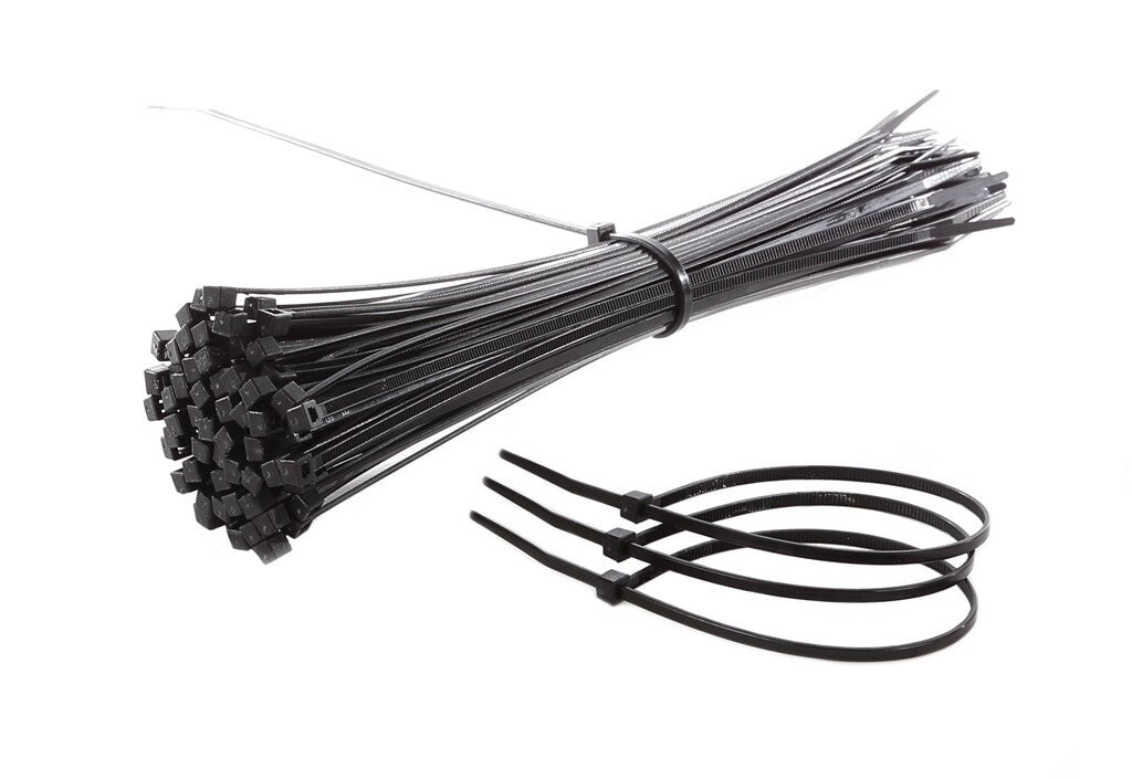 Mirage Cable Binder Tyrips 390x4.8 mm Ø106 mm de negro (P 100)