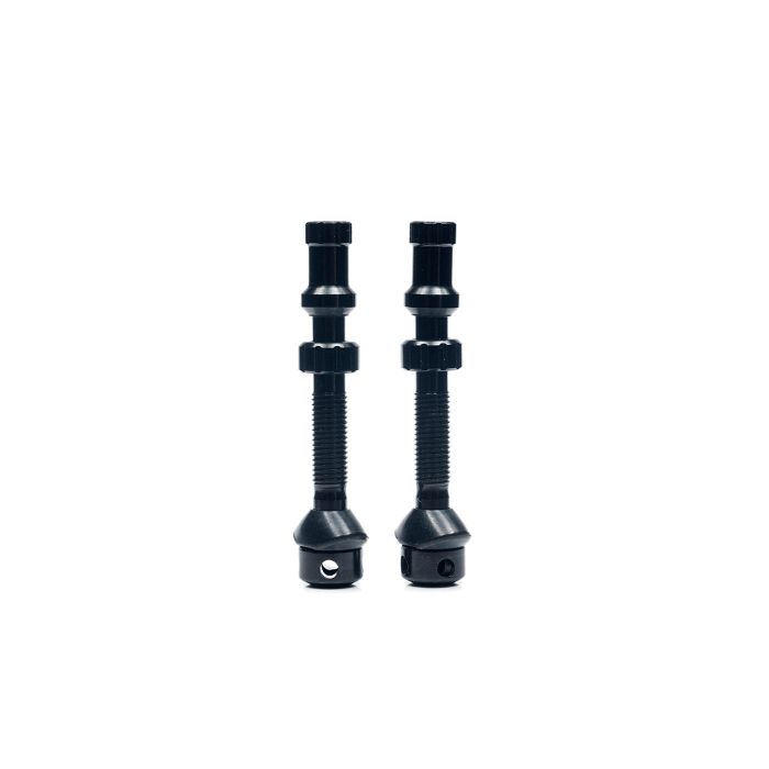 Stans válvulas stan's tubeless universal+ - regulares - negro