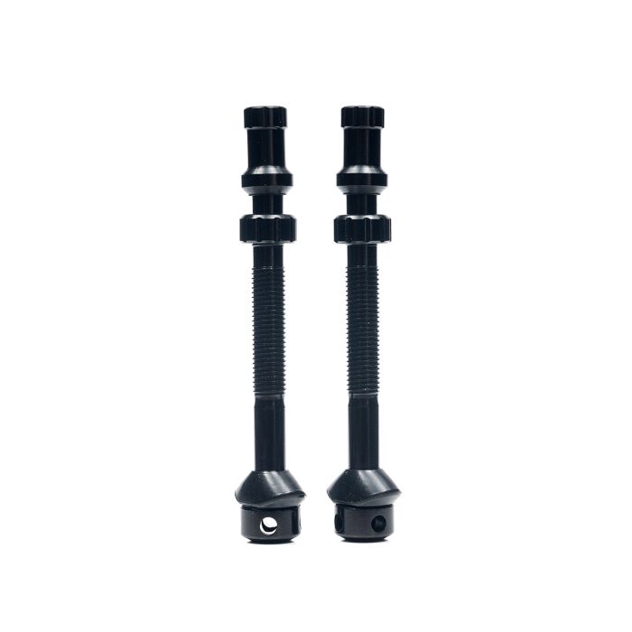 Stans válvulas stan's tubeless universal+ - altas - negro