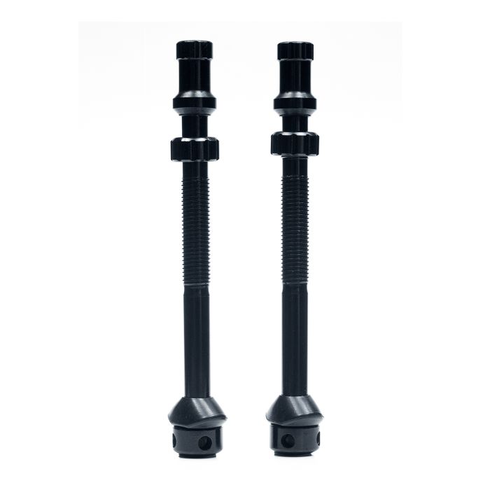 Stans válvulas stan's tubeless universal+ - extra altas - negro