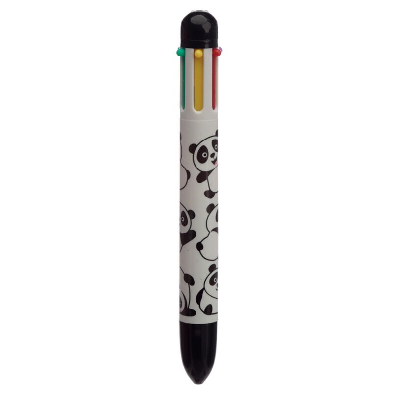 Panda meerkleurige pen (6 kleuren)